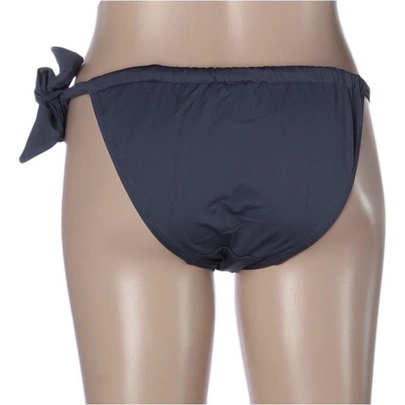 Victoria's Secret Womens‎ Gray Side Tie Low Rise Bikini Swim Bottom XS - Picture 2 of 8
